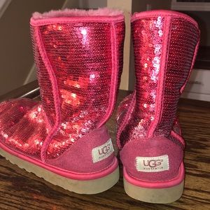 Red Sequins UGGS